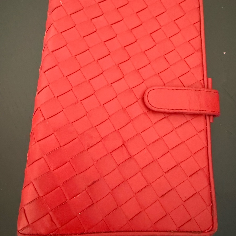 Rare Unicorn Red Woven personal Filofax